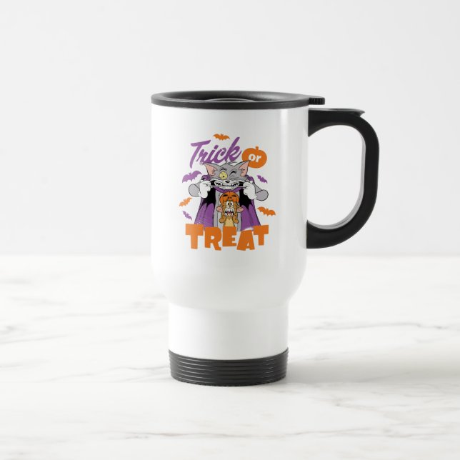 Tom & Jerry | Trick or Treat Travel Mug (Right)