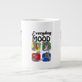 "Tom & Jerry Vibes: Daily Mood Mug" Giant Coffee Mug