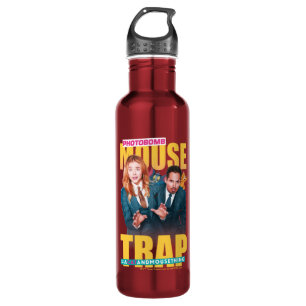 Tom & Jerry With Kayla and Terrance - Mouse Trap Stainless Steel Water Bottle