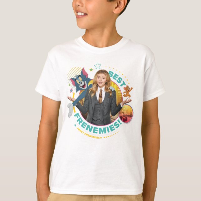 Tom & Jerry With Kayla - Best Frenemies T-Shirt (Front)