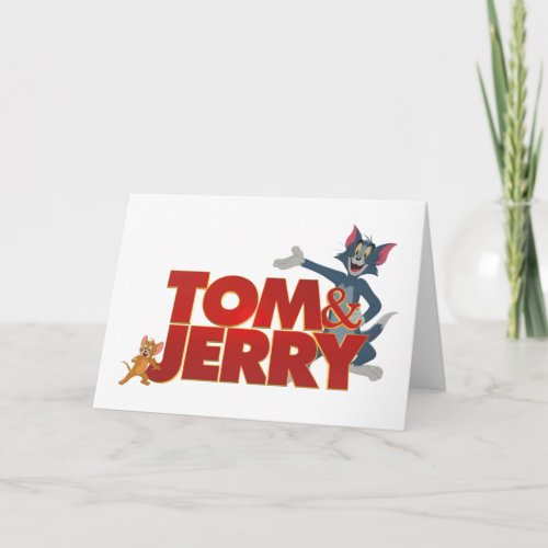 Tom  Jerry With Movie Logo Card