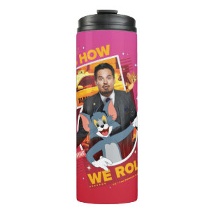 Tom & Jerry With Terrance - This Is How We Roll Thermal Tumbler