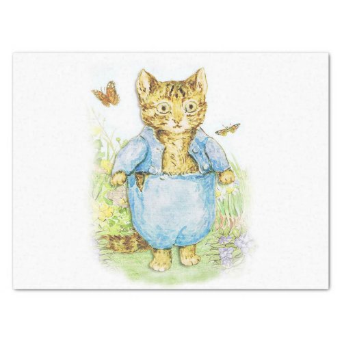 Tom Kitten in his Blue Suit by Beatrix Potter Tissue Paper
