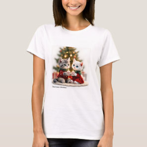 Tom & Luna – Cozy Christmas Cocoa T-Shirt