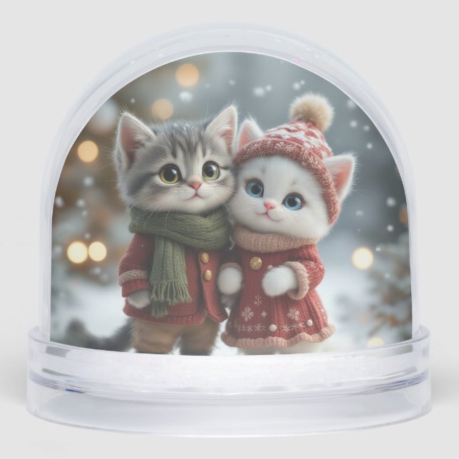 Tom & Luna’s Adventures – 2025 Christmas Snowglobe Snow Globe (Front)