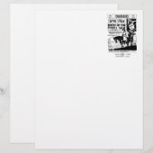 Tom Mix 1925 print advertisement (Front/Back)