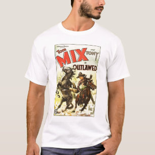 Tom Mix 1929 vintage movie poster T-shirt