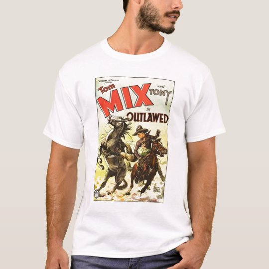 Tom Mix 1929 vintage movie poster T-shirt