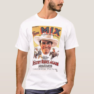 Tom Mix 1932 vintage movie poster T-shirt