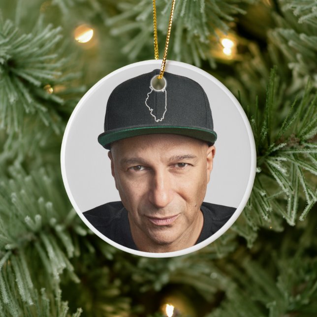 Tom Morello Ceramic Ornament (Tree)