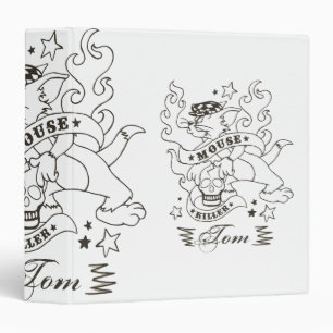 Tom Mouse Killer Tattoo 1 Binder