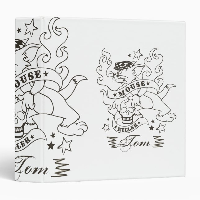 Tom Mouse Killer Tattoo 1 Binder (Front/Spine)