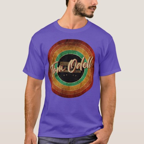 Tom Odell Vintage Circle Art T_Shirt