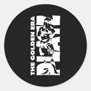 Tom Platz The Golden Era Classic Round Sticker