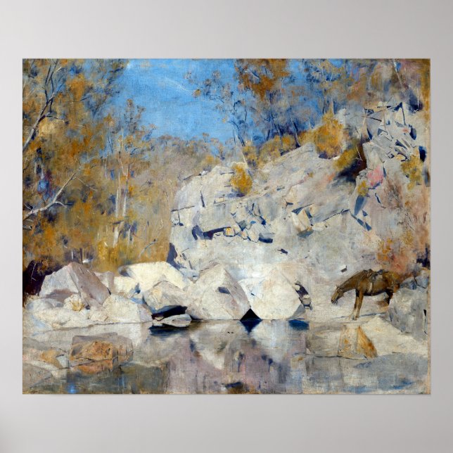 Tom Roberts In a Corner on the Macintyre Poster (Front)