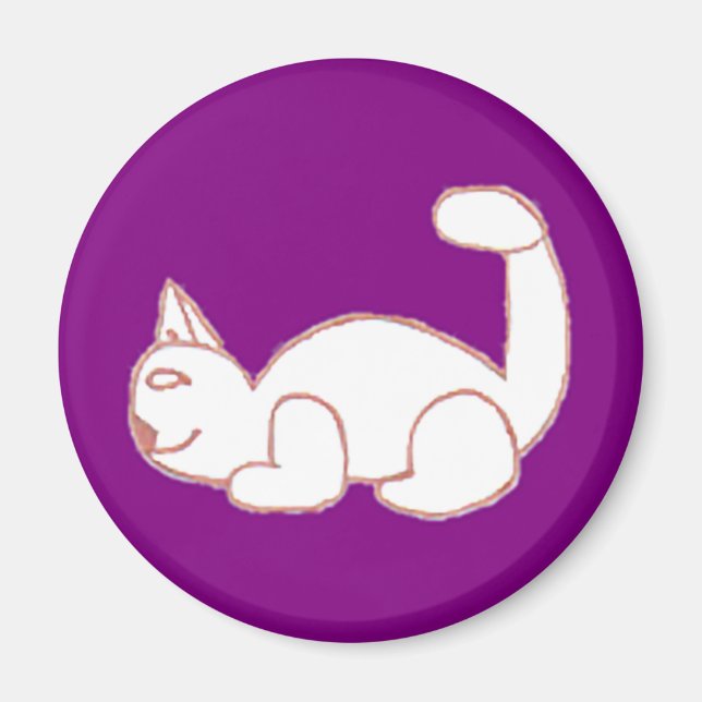 Tom Round Magnet (Front)