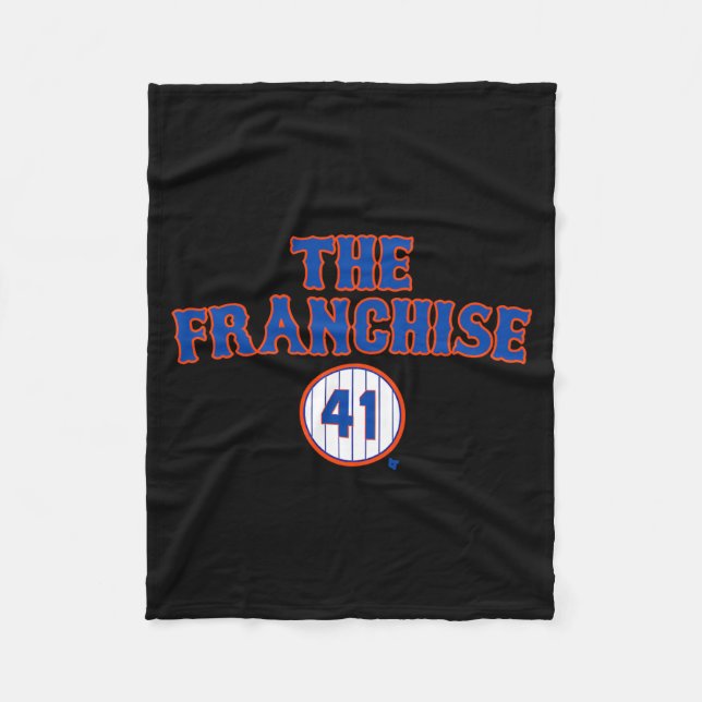 Tom Seaver The Franchise New York Baseball  Fleece Blanket (Front)