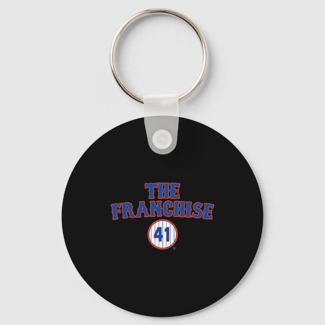 Tom Seaver The Franchise New York Baseball  Keychain (Front)