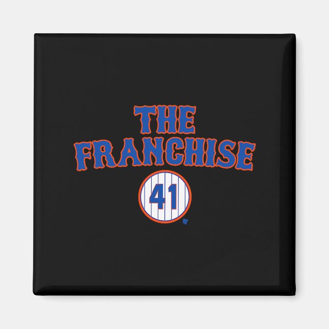 Tom Seaver The Franchise New York Baseball  Magnet (Front)