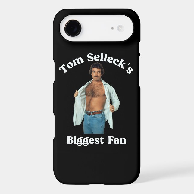 Tom Selleck's Biggest Fan Retro Style Design Case-Mate iPhone Case (Back)