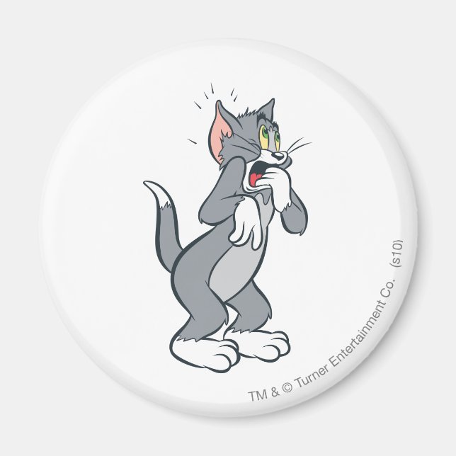 Tom Shocked Magnet (Front)