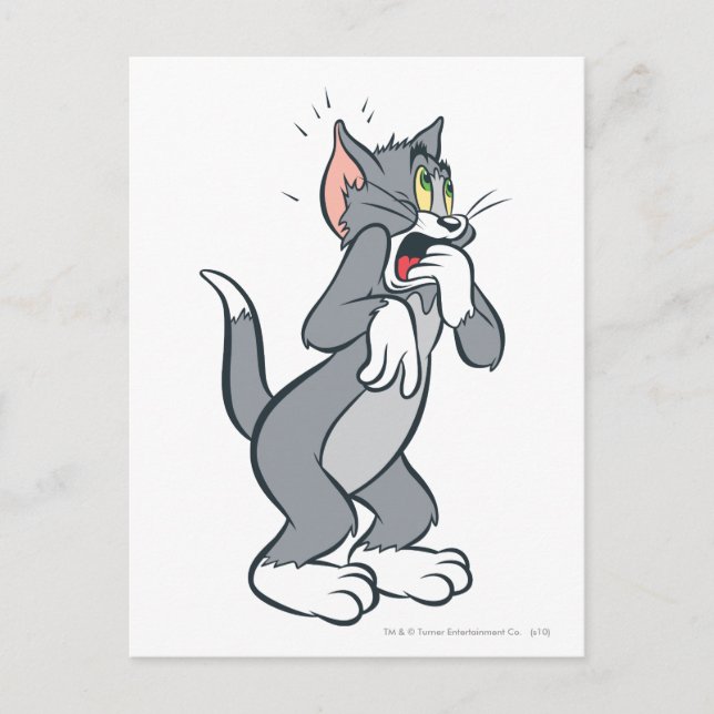 Tom Shocked Postcard (Front)