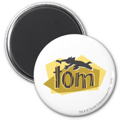 Tom Silhouette Logo Magnet