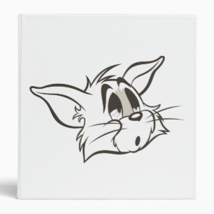 Tom Sleepy Cat 3 Ring Binder