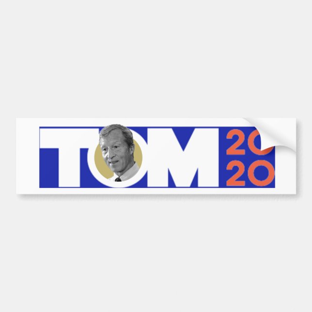 Tom Steyer 2020 Bumper Sticker (Front)