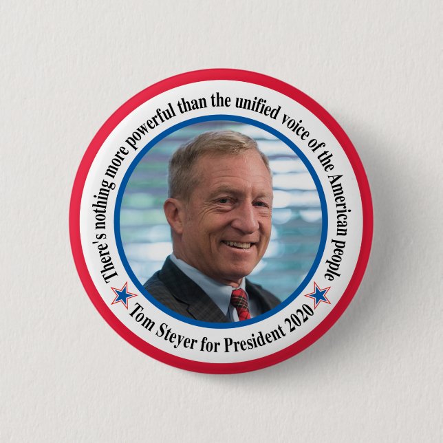 tom steyer button (Front)