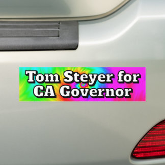Tom Steyer for CA Governor  Bumper Sticker