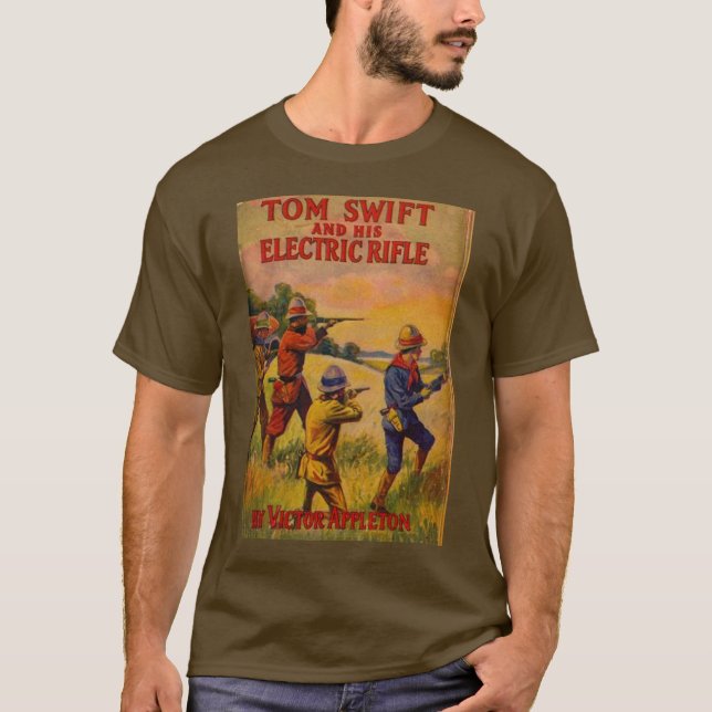 Tom Swift and his Electric Rifle T-Shirt (Front)