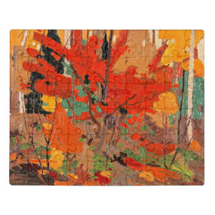 Tom Thomson - Autumn, Fall 1916 Jigsaw Puzzle