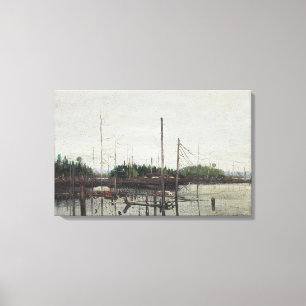 Tom Thomson - DROWNED LAND 1912 Canvas Print