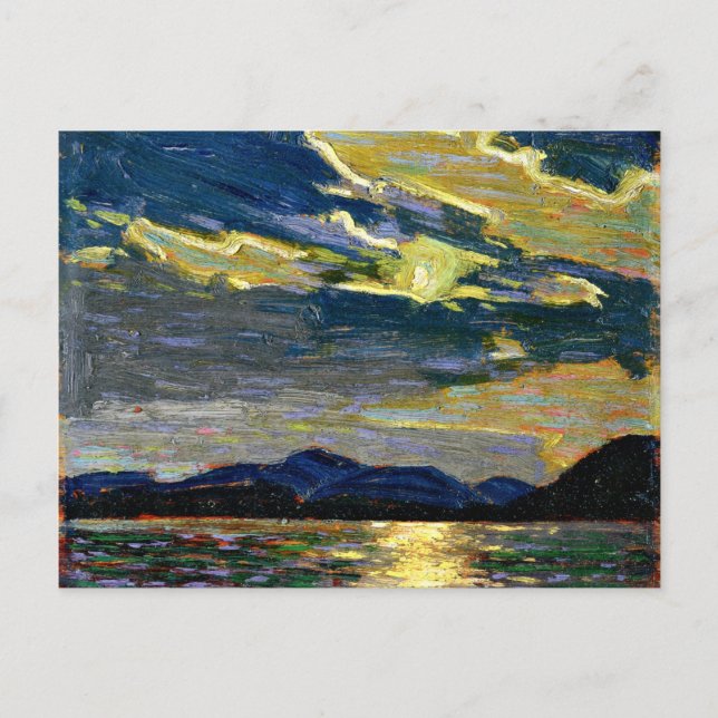Tom Thomson - Hot Summer Moonlight Postcard (Front)