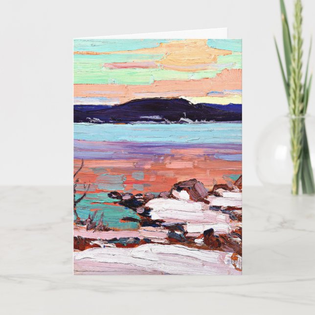 Tom Thomson - Landscape with Snow Card (Front)