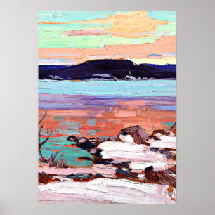 Tom Thomson - Landscape with Snow Poster