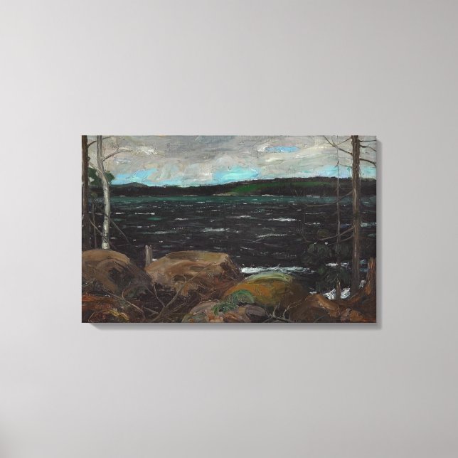 Tom Thomson - NORTHERN LAKE 1913 Canvas Print (Front)