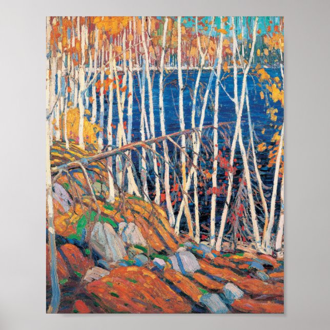 Tom Thomson Painting In the Northland Ontario Land Poster (Front)