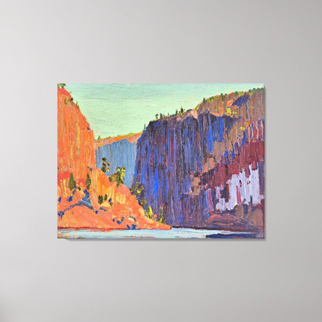 Tom Thomson - Petawawa Gorges Canvas Print (Front)