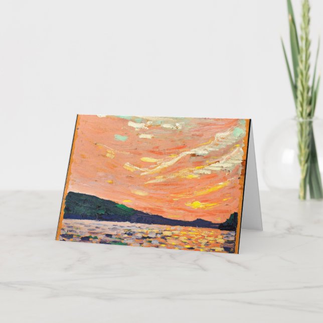 Tom Thomson - Smoke Lake Card (Front)