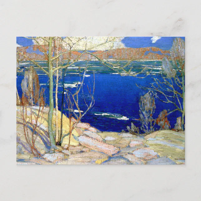 Tom Thomson Spring Ice Postcard Zazzle