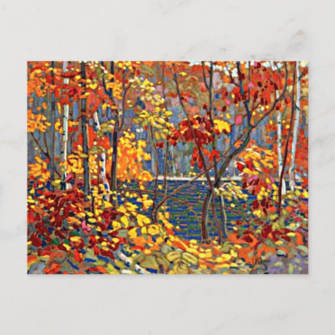 Tom Thomson The Pool Postcard Zazzle