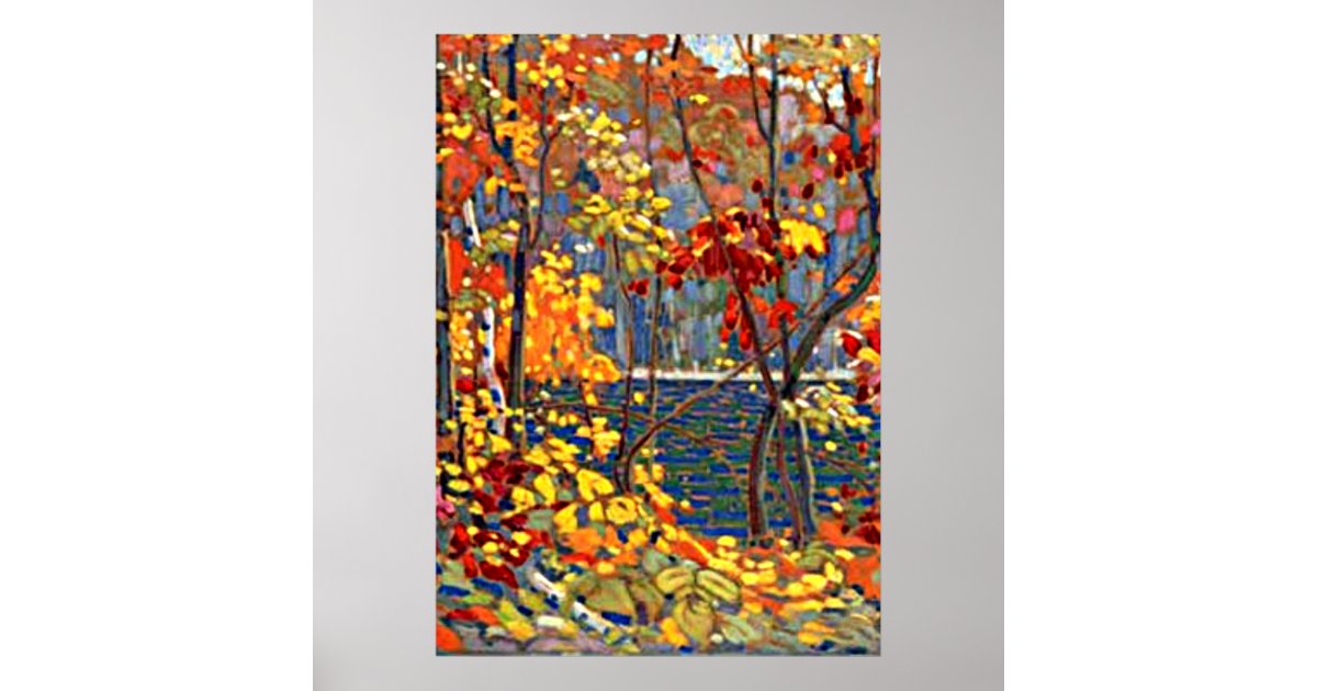 Tom Thomson The Pool Poster Zazzle