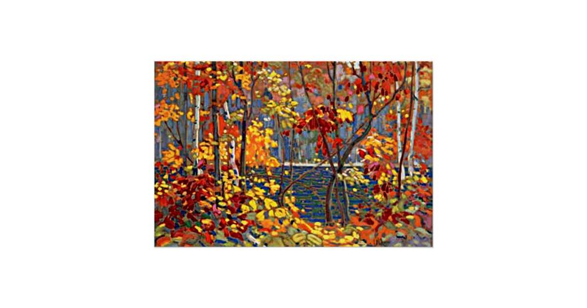 Tom Thomson The Pool Poster Zazzle