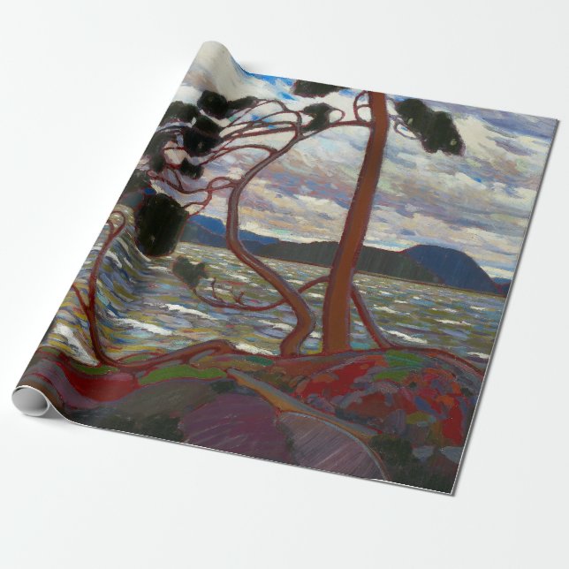Tom Thomson The West Wind Wrapping Paper (Unrolled)
