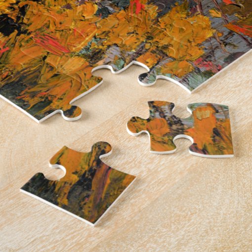 Tom Thomson Twisted Maple Jigsaw Puzzle Zazzle