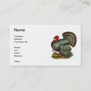 Tom Turkey Business Card
