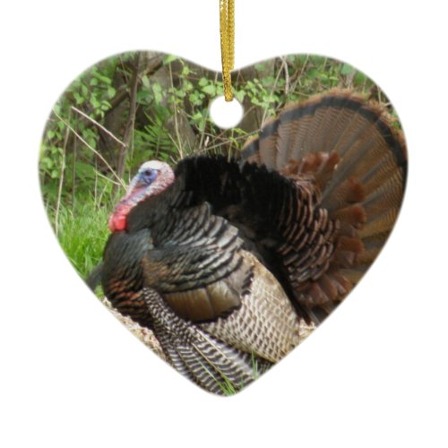 Tom Turkey Ceramic Ornament
