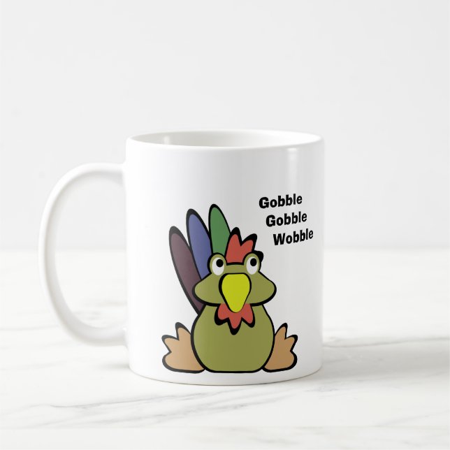 Tom Turkey Coffee Mug (Left)
